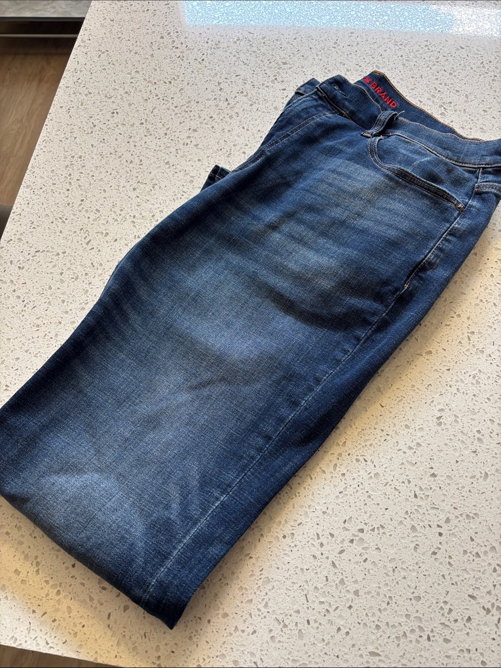 Lucky Brand Men's Dark Blue Denim Jeans 38x34